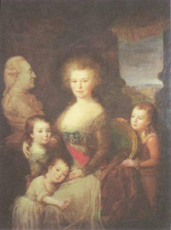 Angelica Kauffmann Portrait of the Countess Alexandra Branitskaya Sweden oil painting art